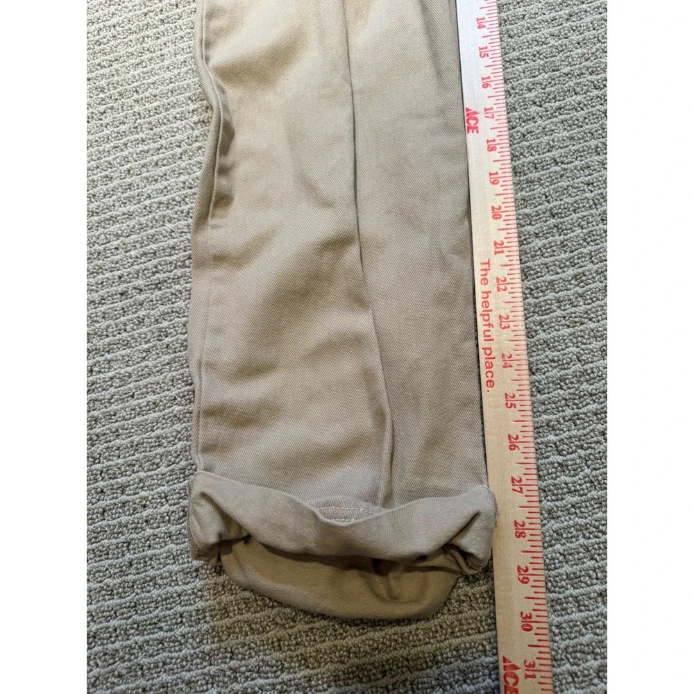 Sandy Liang x Target Tan Khaki Wide Leg Cargo Pants Women Size 4 Cotton Utility - Picture 10 of 11